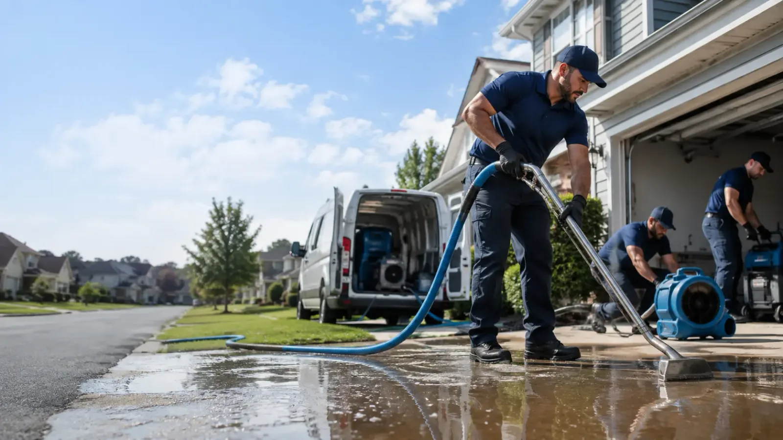 Flood Damage Restoration in Benwood, WV